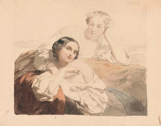 Les Glaneuses - Nicaise De Keyser — vy av konstverket