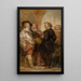 Le peintre Anthony van Dyck à Londres - Nicaise De Keyser — inramlat konstverk på väggen