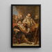 Le peintre Bartholomeus Spranger à Vienne - Nicaise De Keyser — inramlat konstverk på väggen
