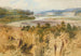 Le Haut Rangitikei - Nicholas Chevalier — vy av konstverket