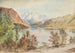 Lac Wanaka - Nicholas Chevalier — vy av konstverket