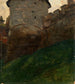 Kreml-tornet i Nizjnij Novgorod - Nicholas Roerich — vy av konstverket