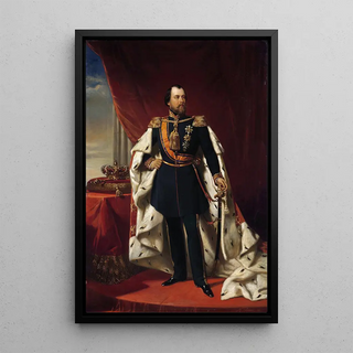 Nicolaas Pieneman - Portrait of William IIIKing of the Netherlands.webp