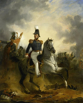 Nicolaas Pieneman - The Engagement at Houthalen.webp