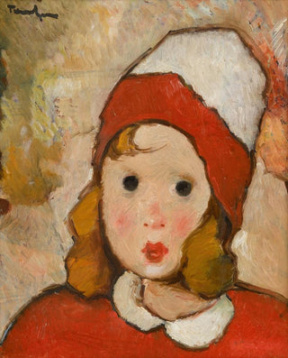 Nicolae Tonitza - A portrait of a young girl.webp