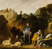 Hippocrates som besöker Demokritos - Nicolaes Moeyaert — vy av konstverket