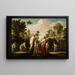 Mercure et Hersé - Nicolaes Moeyaert — inramlat konstverk på väggen