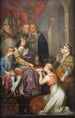 Christian I utropade Holstein till hertigdöme 1474 Målad för Christiansborg slott - Nicolai Abildgaard — vy av konstverket