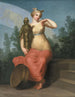 Filosofi Figur allegorisk - Nicolai Abildgaard — vy av konstverket