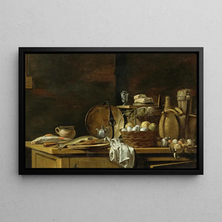 NicolasHenri Jeaurat de Bertry - Kitchen Table Still Life.webp