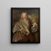 porträtt av Guillaume Pierre Legrand de Beauregard - Nicolas de Largillierre — inramlat konstverk på väggen