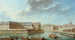 La Pointe orientale de l'île Saint-Louis med Hôtel de Bretonvilliers och Hôtel Lambert - Nicolas Jean-Baptiste Raguenet — vy av konstverket