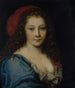 den presumtiva porträttet av Armande Béjart omkring 1640-1700 skådespelerska - Nicolas Mignard — vy av konstverket