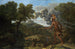Orion blind som söker den uppgående solen - Nicolas Poussin — vy av konstverket