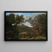 Orion blind som söker den uppgående solen - Nicolas Poussin — inramlat konstverk på väggen