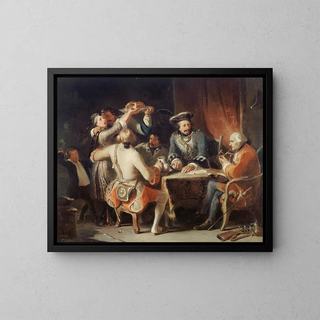 Nicolas Toussaint Charlet - Partie de cartes.webp