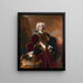 André François Alloys de Theys d'Herculais 1692-1779 - Nicolas de Largillière — inramlat konstverk på väggen