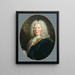 Frédéric Auguste Comte Rutowski - Nicolas de Largillière — inramlat konstverk på väggen