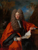 porträtt av Charles-Éléonor Aubry Marquis de Castelnau - Nicolas de Largillière — vy av konstverket