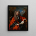 porträtt av Charles-Éléonor Aubry Marquis de Castelnau - Nicolas de Largillière — inramlat konstverk på väggen