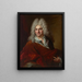 Portrait av en gentleman - Nicolas de Largillière — inramlat konstverk på väggen