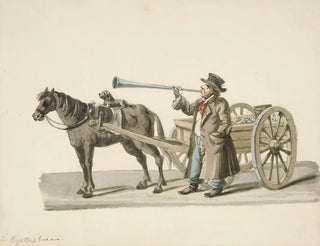 L'Homme aux huîtres - Nicolino Calyo — vy av konstverket