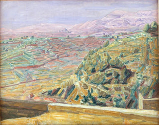 Niels Larsen Stevns - Udsigt fra Slotspladsen Cagnes.webp