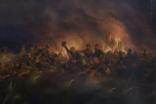 Niels Simonsen - Stormen P Frederiksstad Den 4 Oktober 1850.webp