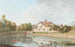 Vue de la maison rouge près d'Ostermundigen - Niklaus Sprüngli — vy av konstverket