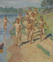 Les Futurs Sportifs - Nikolai Bogdanov-Belsky — vy av konstverket