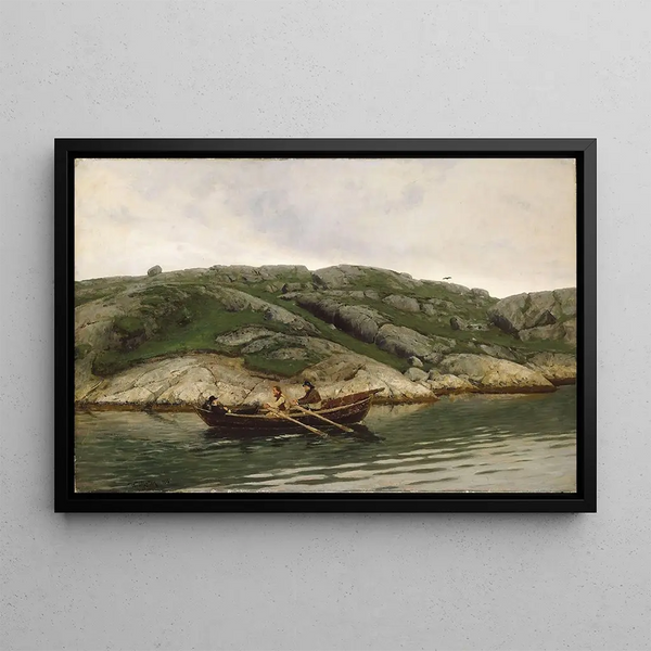 Nikolai Ulfsten - Three Men in a Rowing Boat.webp