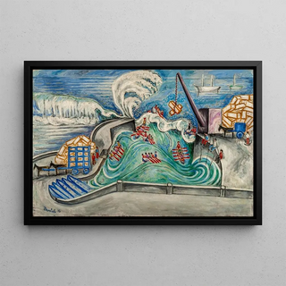 Nils von Dardel - Atlantic Port.webp
