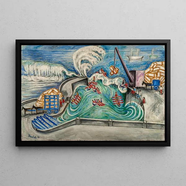 Nils von Dardel - Atlantic Port.webp