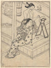 Les toilettes - Nishikawa Sukenobu — vy av konstverket