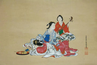 Nishikawa Sukenobu - Three Beauties.webp