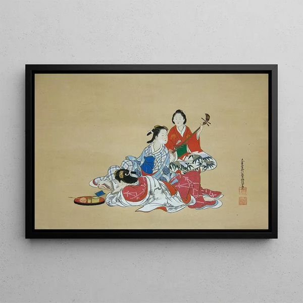 Nishikawa Sukenobu - Three Beauties.webp