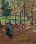 Höst - Norman Garstin — vy av konstverket