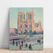 Reproduktion av målningen Notre-Dame de Paris - Maximilien Luce