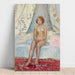 Reproduktion av målningen Nu Sittande i en Alkov - Henri Lebasque