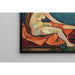 Reproduktion av målningen Nu Sittande i Profil - Suzanne Valadon