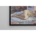Reproduktion av målningen Nu Couché devant la Fenêtre Ouverte - Henri Lebasque