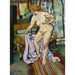 Reproduktion av målningen Nu à la Draperie - Suzanne Valadon