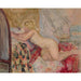 Reproduktion av målningen Nu liggande mot en säng (Marinette) - Henri Lebasque