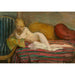 Reproduktion av målningen Nu på Divan - Henri Lebasque
