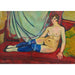 Reproduktion av målningen Nu aux bas bleus - Suzanne Valadon