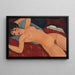 Reproduktion av målningen Nu liggande - Amedeo Modigliani
