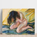 Reproduktion av målningen Nu en pleurs - Edvard Munch