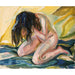 Reproduktion av målningen Nu en pleurs - Edvard Munch