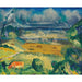 Reproduktion av målningen av moln och ängar - George Bellows
