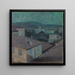 Natt i Nice - Edvard Munch — inramlat konstverk på väggen